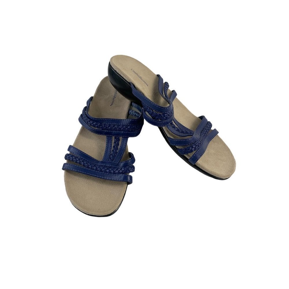 Croft & Barrow Women's Blue Slip-ons